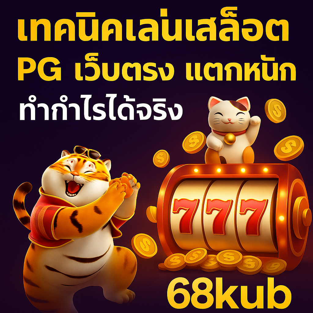 สล็อตมือถือ สล็อตไทยเว็บตรง เว็บสล็อตออโต้ เล่นเว็บ 68kub ไม่ผิดหวัง รับประกันเว็บตรงคนไทย 100%