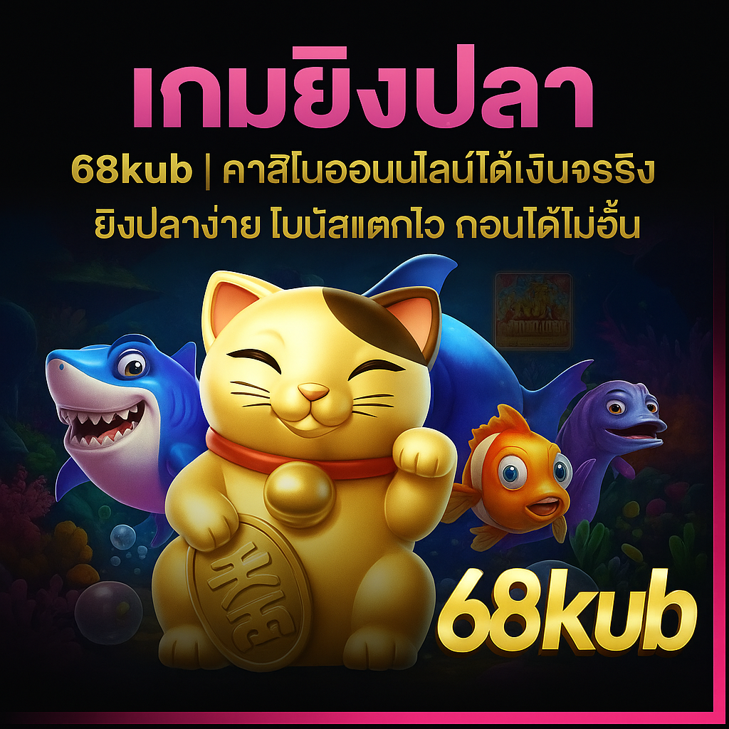 คุณเชื่อมั้ย? ทุนน้อยก็รวยได้ เมื่อเล่นสล็อตที่ 68kub