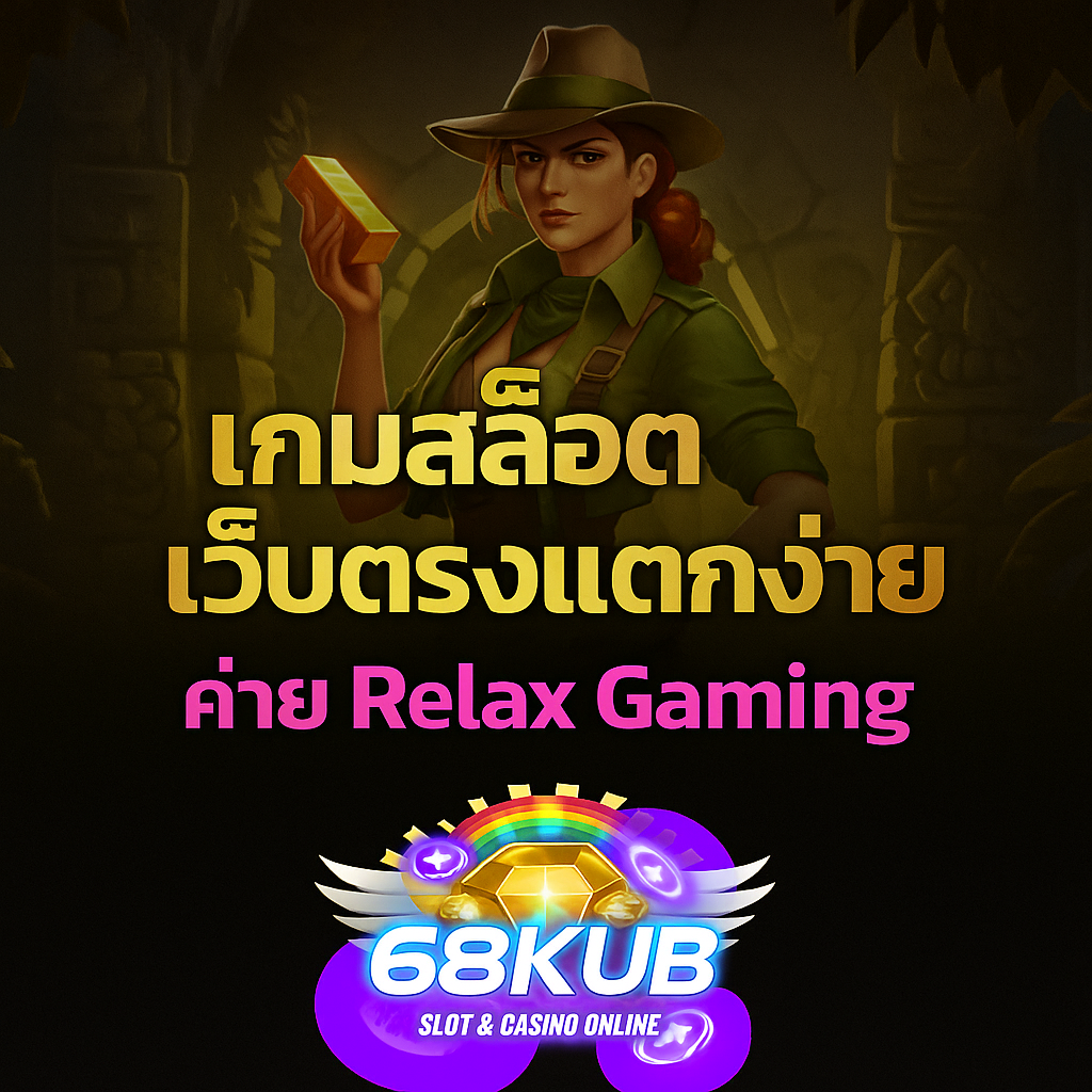 68kub เว็บสล็อตออนไลน์อันดับ 1 เล่นง่าย แตกไว พร้อมระบบฝากถอนไม่มีขั้นต่ำ